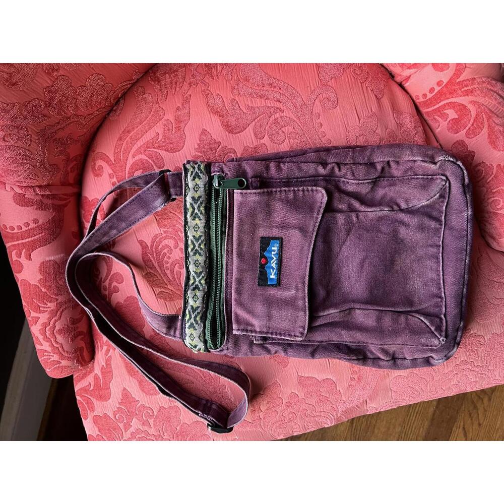 Kavu Purple Crossbody Shoulder Bag
